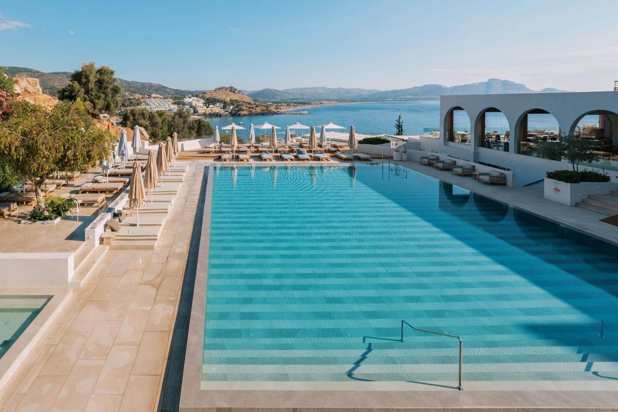 Lindos Mare, Seaside Hotel Ngoại thất bức ảnh